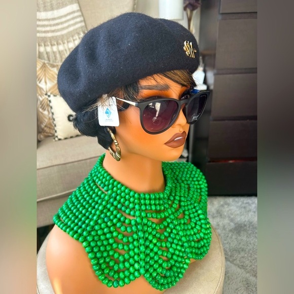 ✨NEW Green Beaded statement Necklace